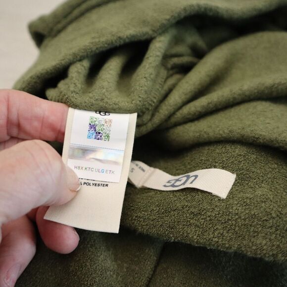 UGG 1136922 Men's Sz S Burnt Olive Green Brantley Brushed Terry Jogger Pants $98 - Picture 13 of 13